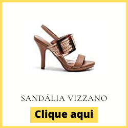 Sandália Vizzano com Fivela